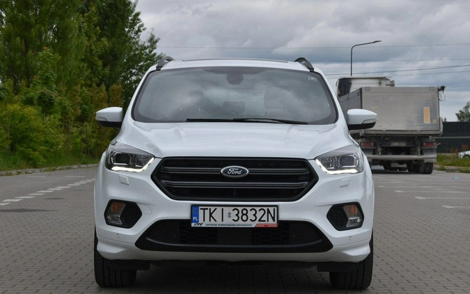 Ford Kuga cena 66899 przebieg: 97000, rok produkcji 2017 z Pieńsk małe 631
